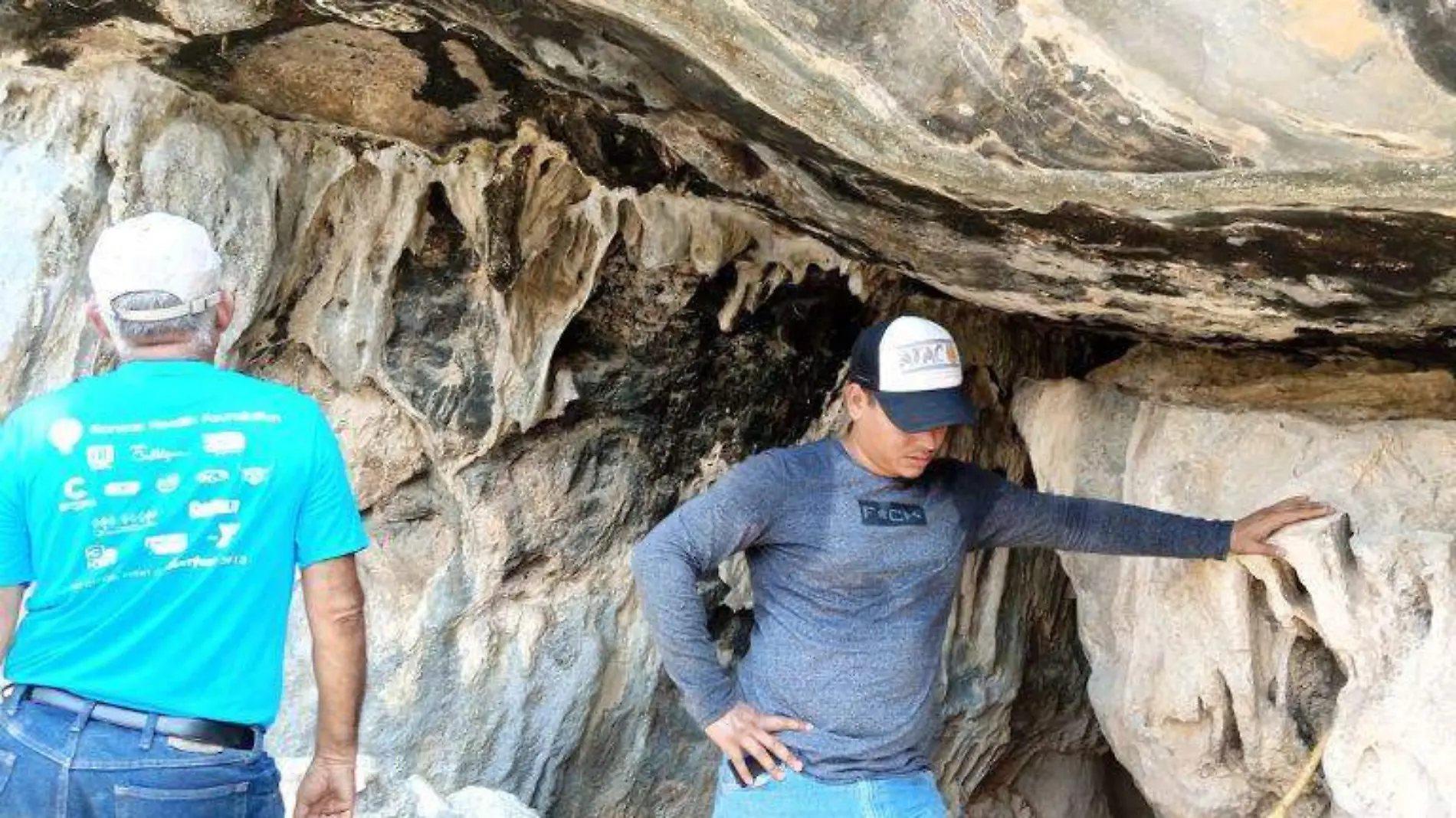 Comparten hallazgo de pinturas antiguas en una cueva de Tamaulipas 